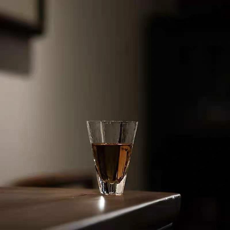 Japanese Tea - Japanese Style Glass Tea Cup 50ML,Handmade