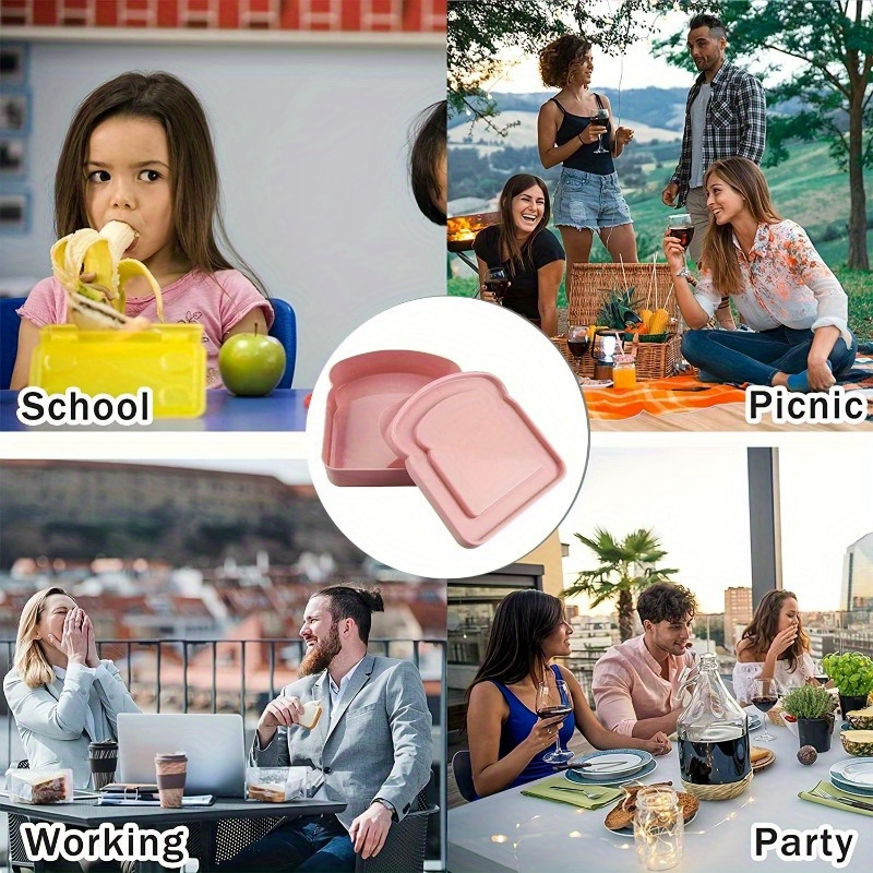 1pc Bento Boxes, Sandwich Cont - đánh giá và giá Bento Box
