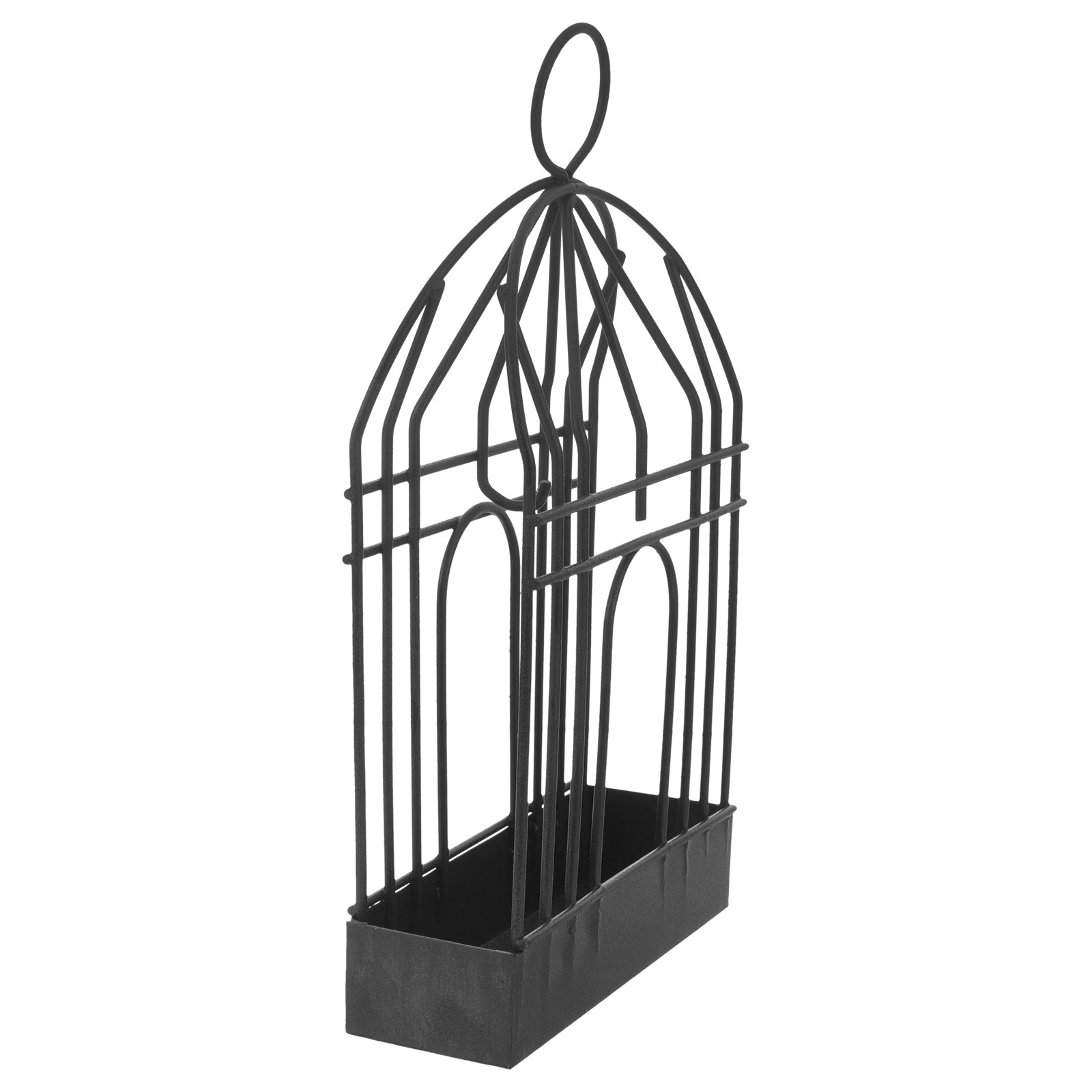 Black Retro Iron Birdcage Brac - đánh giá và giá Incense Holder