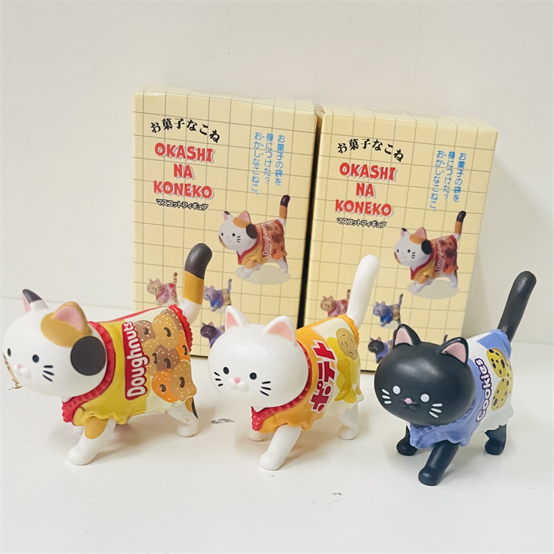 Cute Cat Blind Box Wearing Can - đánh giá và giá Japanese Snacks