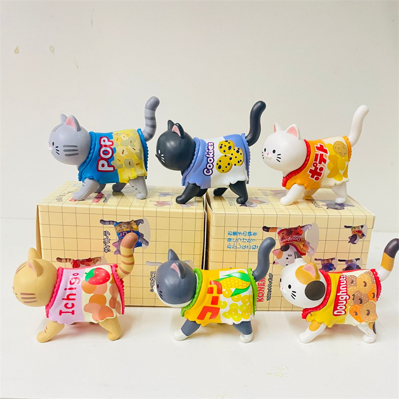 Cute Cat Blind Box Wearing Can - đánh giá và giá Japanese Snacks