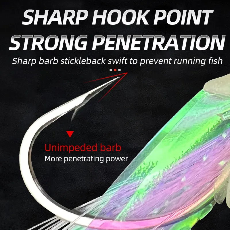 5 Hooks Sabiki Artificial Bait - đánh giá và giá Furoshiki