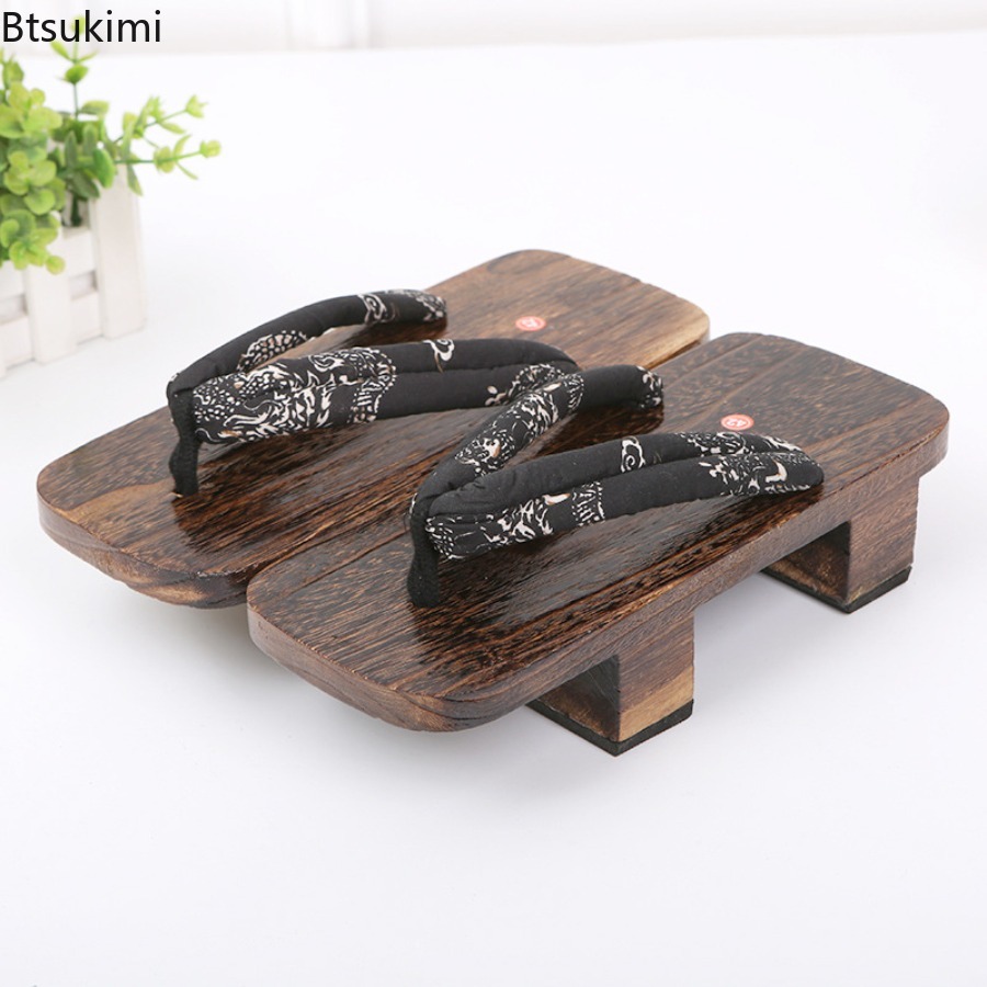 Women Geta Two-toothed Sandals - đánh giá và giá Geta Wooden Sandal