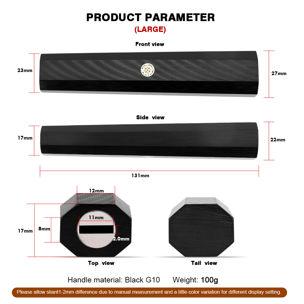 Japanese Kitchen Knife Handle  - đánh giá và giá Japanese Knife